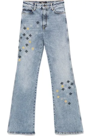 AMIRI Jeans con ricamo MA Quad