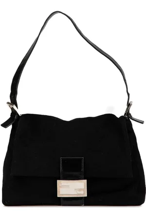 Fendi Borsa a spalla Mamma Forever in lana 2000-2010