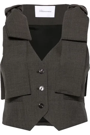 BLUMARINE Canotta con fiocco