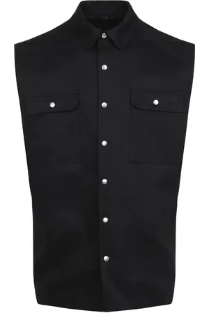 Rick Owens Giacca-camicia smanicata Jumbo