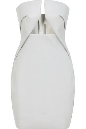 Rick Owens Abito corto con cut-out