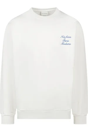 Drôle de Monsieur Felpa con logo ricamato