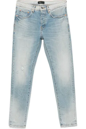 Purple Brand Jeans con effetto vissuto