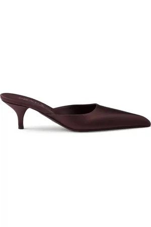 Prada Mules in raso 55mm