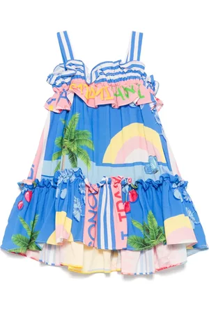Lapin House Abito con stampa spiaggia