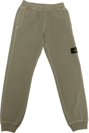 Stone Island Pantaloni sportivi con motivo Compass