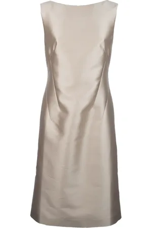 Alberta Ferretti Abito con fiocco posteriore