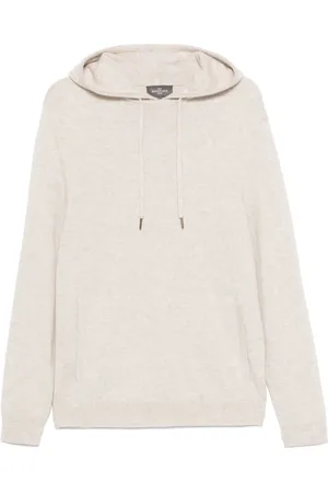 ERIC BOMPARD Felpa in maglia con cappuccio