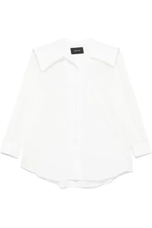 Simone Rocha Camicia con maniche a palloncino e colletto alla marinara