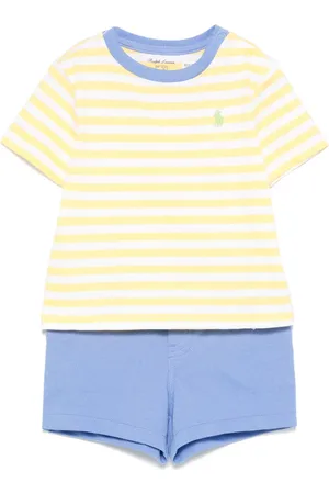 Ralph Lauren Set con shorts a righe