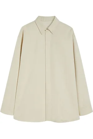 Jil Sander Camicia denim con applicazione