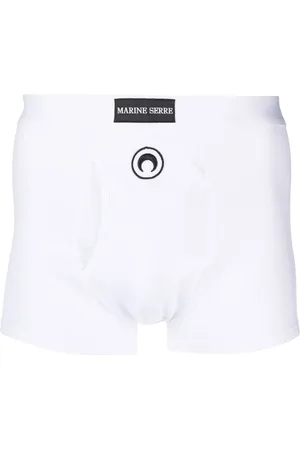 Marine Serre Boxer con ricamo