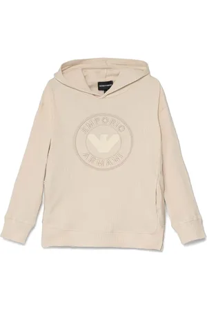 Emporio Armani Felpa con cappuccio e logo