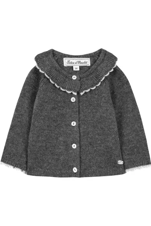 Tartine Et Chocolat Cardigan con ruches
