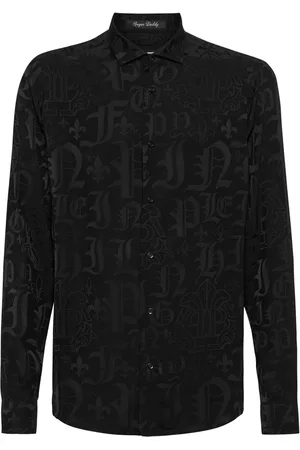 Philipp Plein Camicia con cristalli