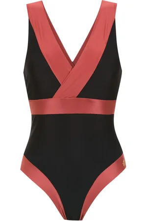Brigitte Panelled swimsuit