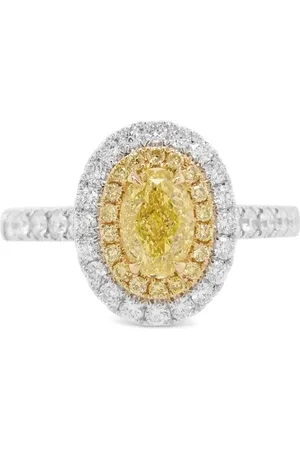 HYT Jewelry Anello in oro bianco 18 carati con diamanti