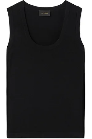 ST. JOHN Top Santiago in maglia