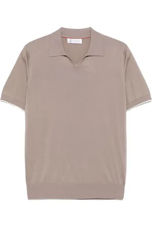 Brunello Cucinelli T-shirt con scollo a V