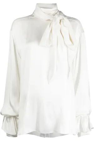 Natasha Zinko Blusa con fiocco