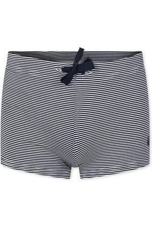 Petit Bateau Costume da bagno a righe con coulisse