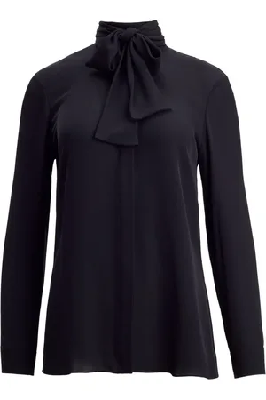 Khaite Blusa Tash con dettaglio a foulard