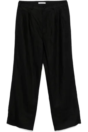 Sunflower Pantaloni in lino con pieghe