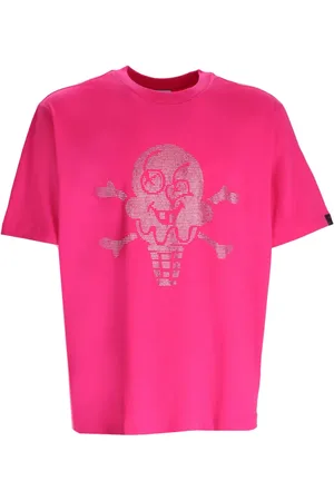 ICECREAM T-shirt con strass Cones & Bones