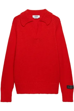 Msgm Maglione con applicazione