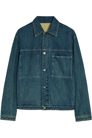 Jil Sander Giacca denim con bottoni
