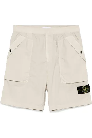 Stone Island Shorts con applicazione Compass