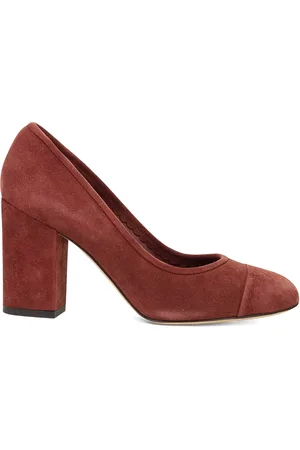 Loro Piana Pumps in pelle scamosciata con tacco largo