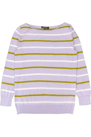 Loro Piana Maglione in cashmere a righe