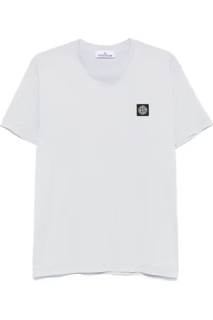 Stone Island T-shirt con applicazione logo