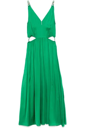 Maje Abito midi con scollo a V