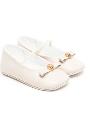 VERSACE Ballerine in pelle