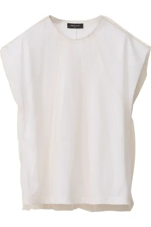 Fabiana Filippi Top con strato in organza