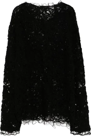 JNBY Top Hollow a maniche lunghe