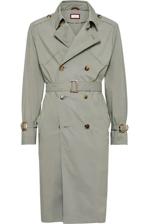 Brunello Cucinelli Trench impermeabile