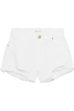 MISS GRANT Shorts con effetto vissuto