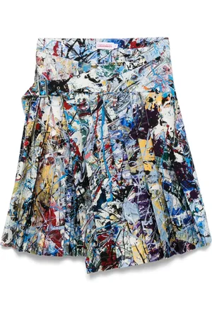 Charles Jeffrey Loverboy Minigonna con stampa grafica