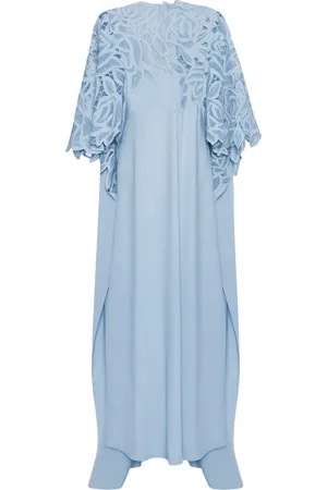 Oscar de la Renta Caftano con dettaglio cut-out