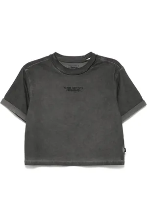 Izzue T-shirt con logo ricamato