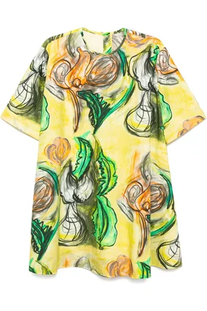 JNBY Abito oversize con stampa