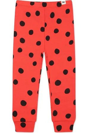 Mini Rodini Pantaloni sportivi in cotone biologico