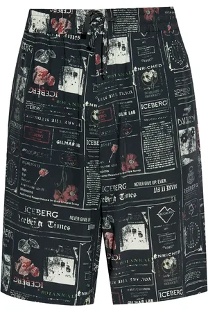 Iceberg Shorts con stampa