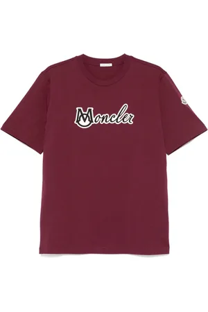 Moncler T-shirt con applicazione logo