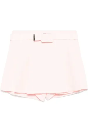 MISS GRANT Shorts effetto gonna a pieghe