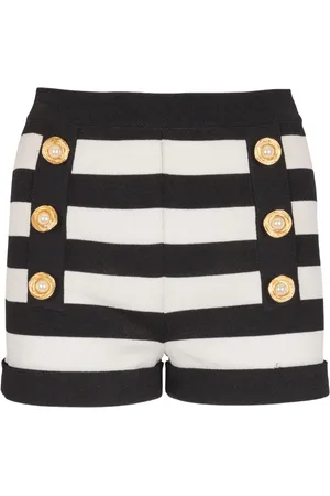 Balmain Shorts Matiniere con bottoni