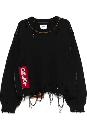 DOUBLET Maglione con effetto vissuto